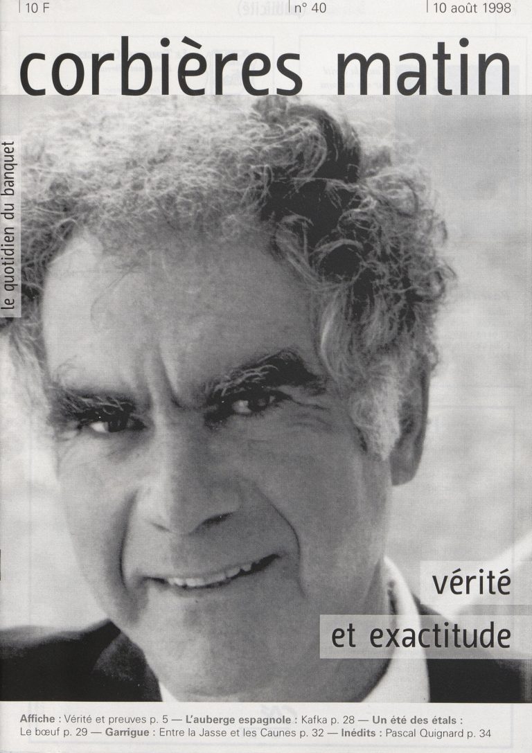 Corbières Matin N°40